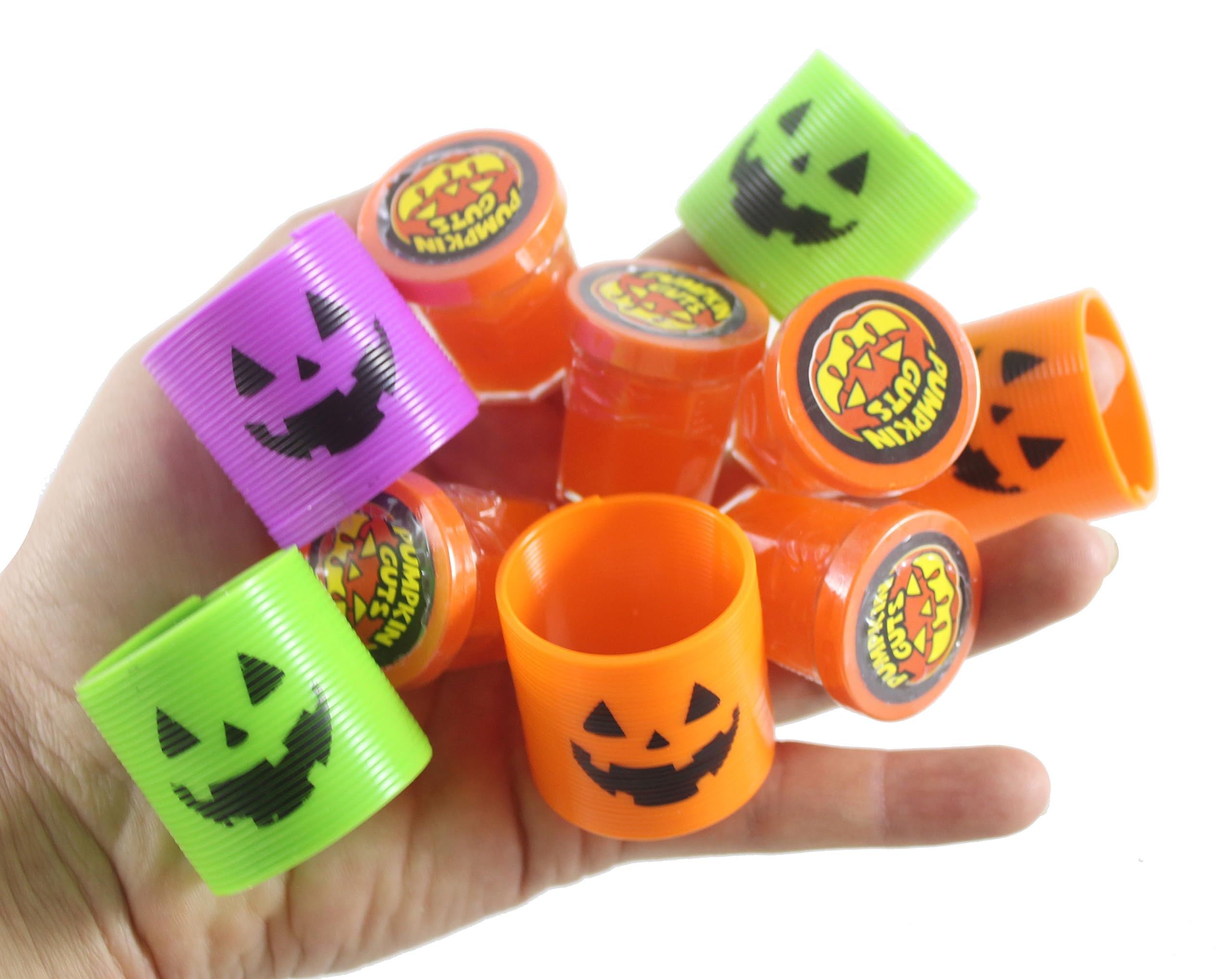 Amazon.com: Halloween 96 Piece Pumpkin Small Toy Set - Pumpkin